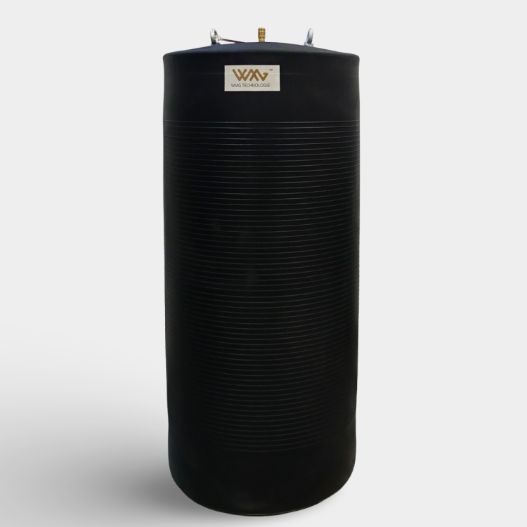 Korek pneumatyczny uszczelniający, balon  zamykający do  rur o  dużych średnicach 600-1200.  Narzędzie niezbędne w pracach związanych z naprawą, wymianą lub renowacją rurociągów.