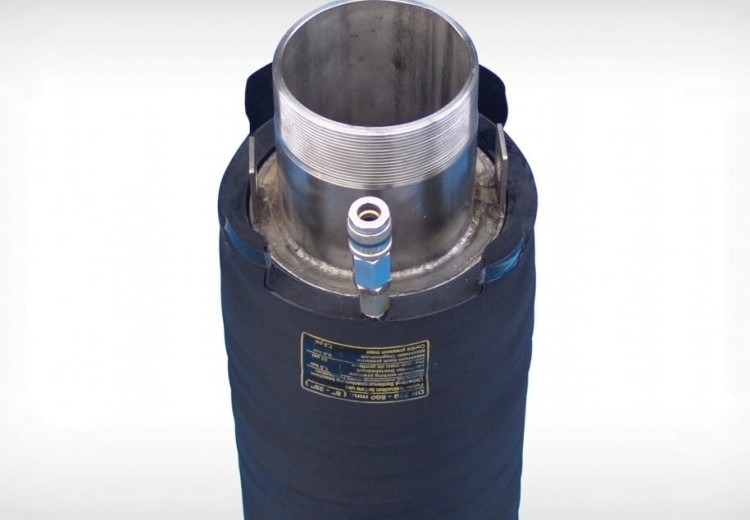 Korek pneumatyczny  z dużym przelewem. Stosowany do sprawdzania szczelności rurociągu. Wykorzystywany  głównie  w przypadkach kiedy chcemy zmniejszyć  przepływ ścieków w rurociągu lub stworzyć tzw. bypass.